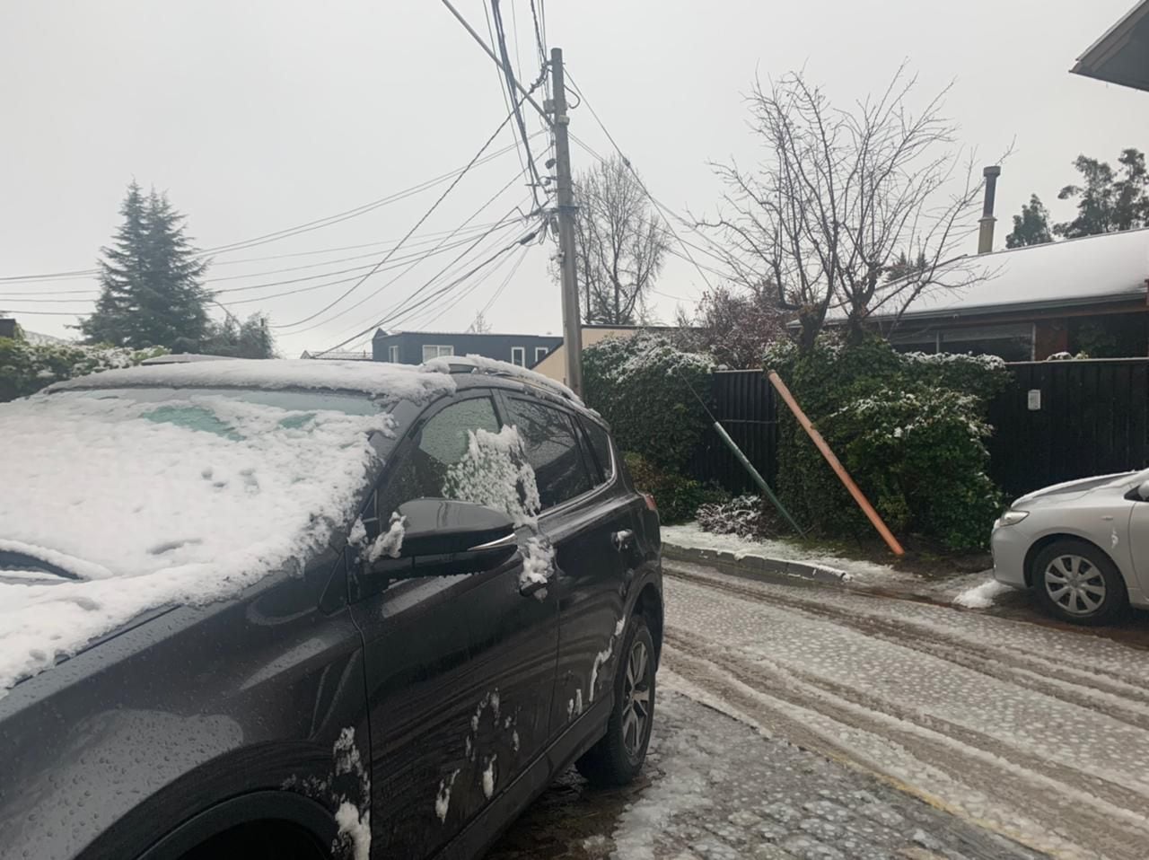 Nieve en Lo Barnechea