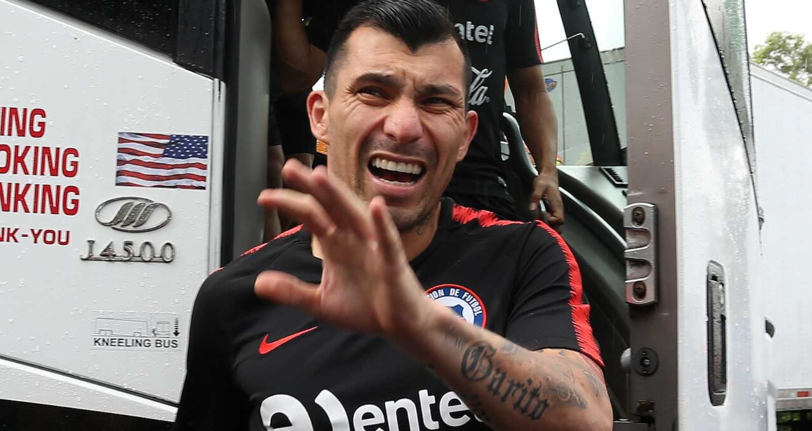 Gary Medel en la Selección.