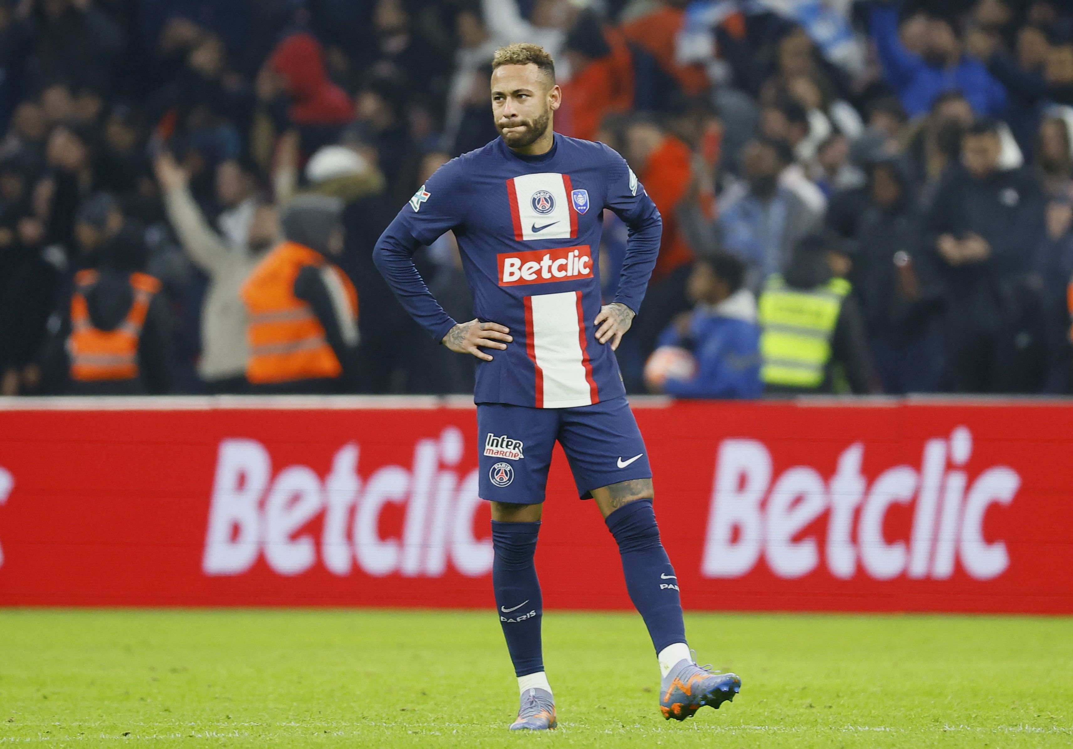 Coupe de France - Round of 16 - Olympique de Marseille v Paris St Germain