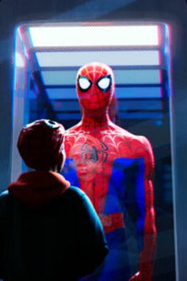 Lo distintos trajes de Peter se muestran en la nueva foto de Spider-Man:  Into the Spider-Verse - La Tercera