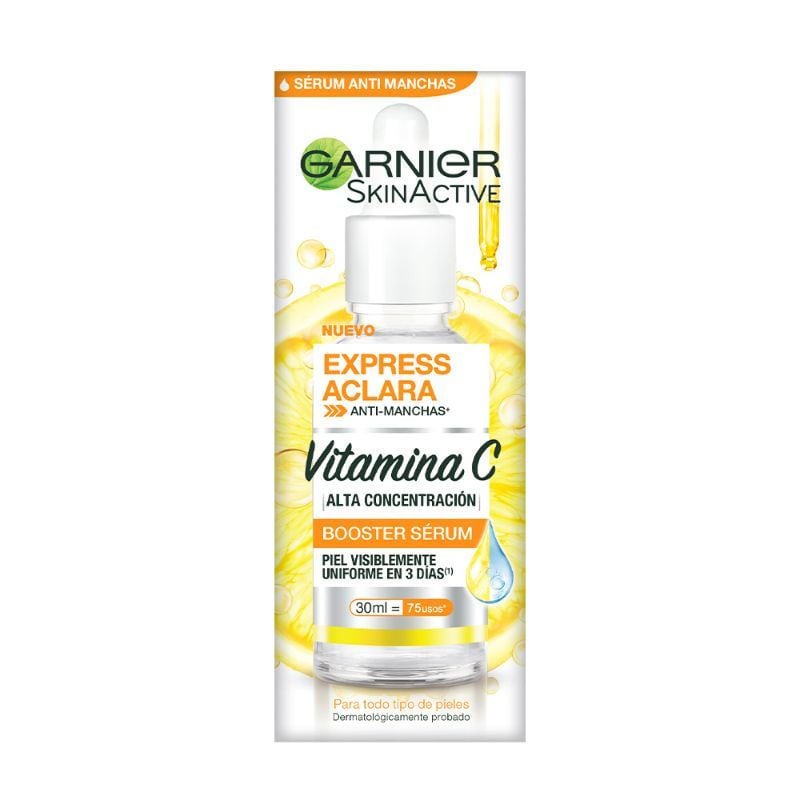 serum vitamina c  garnier Express Aclara