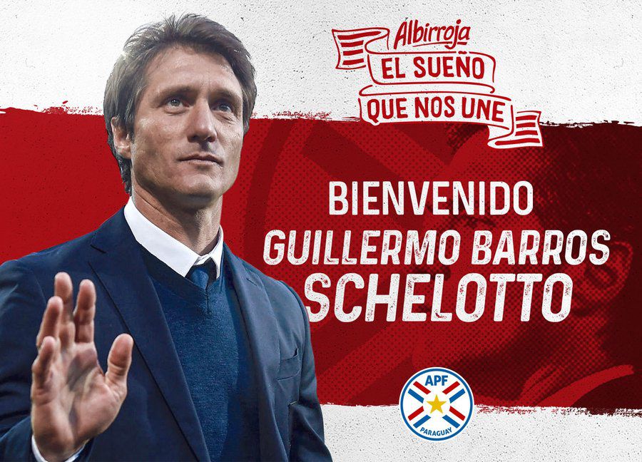 Guillermo Barros Schelotto fue oficializado como nuevo técnico de la selección de Paraguay.