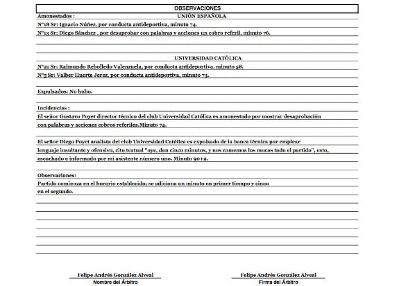 Informe arbitral