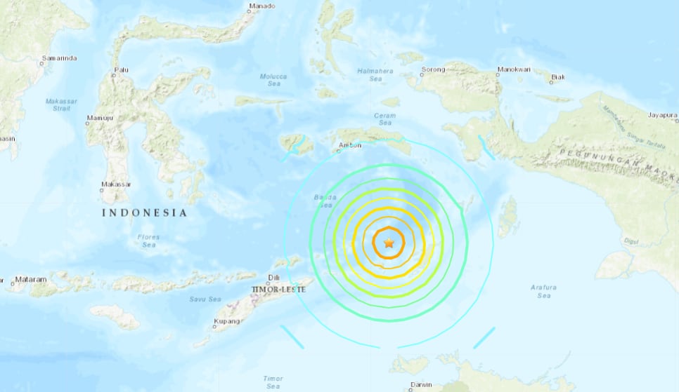 Terremoto Indonesia