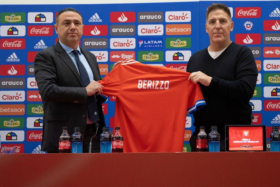 Eduardo Berizzo fue presentado esta mañana como nuevo entrenador de la Selección Chilena.