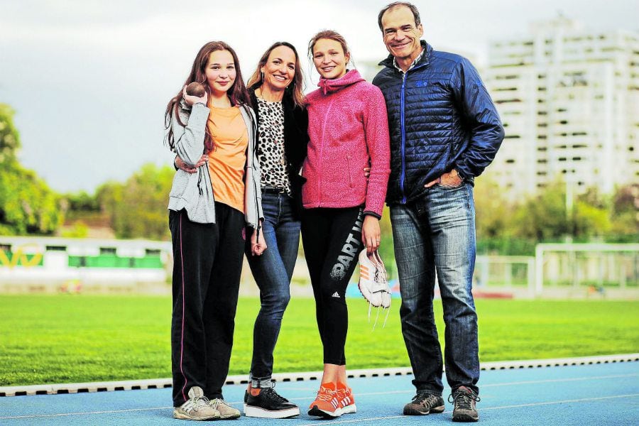 Una Familia De Pista Y Campo - La Tercera