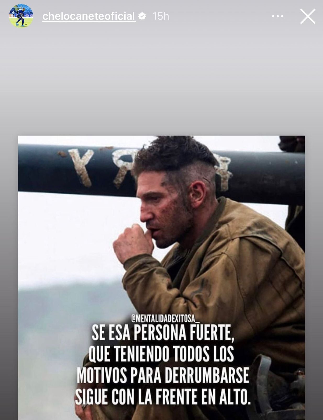 Marcelo Cañete en Instagram