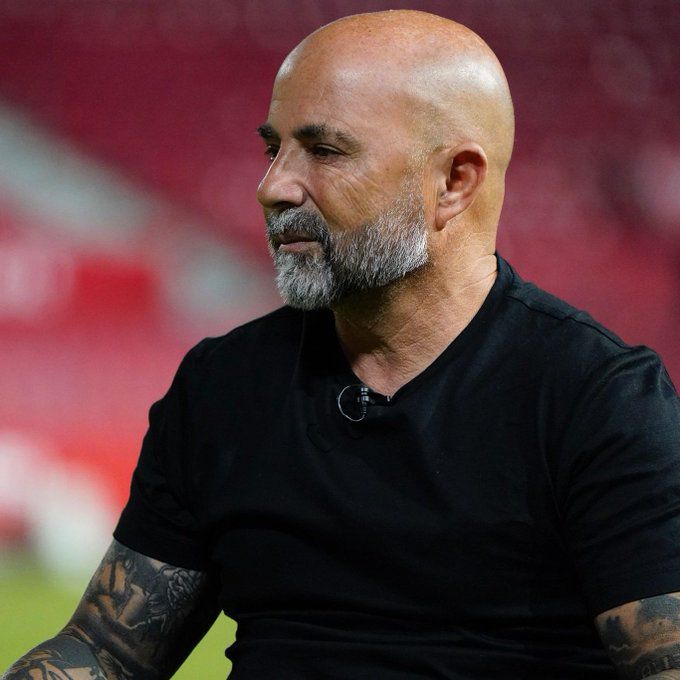 Jorge Sampaoli, en su llegada al Sevilla