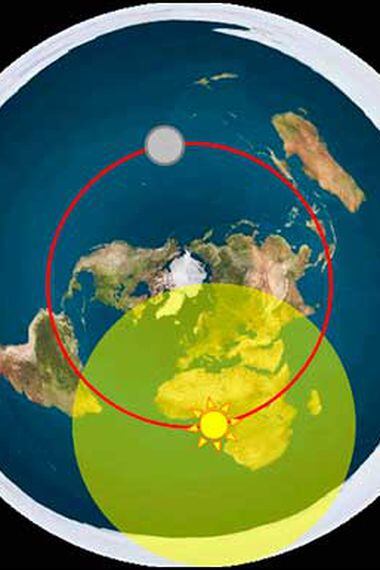 La Sociedad de la Tierra Plana celebró su primera conferencia internacional  - La Tercera