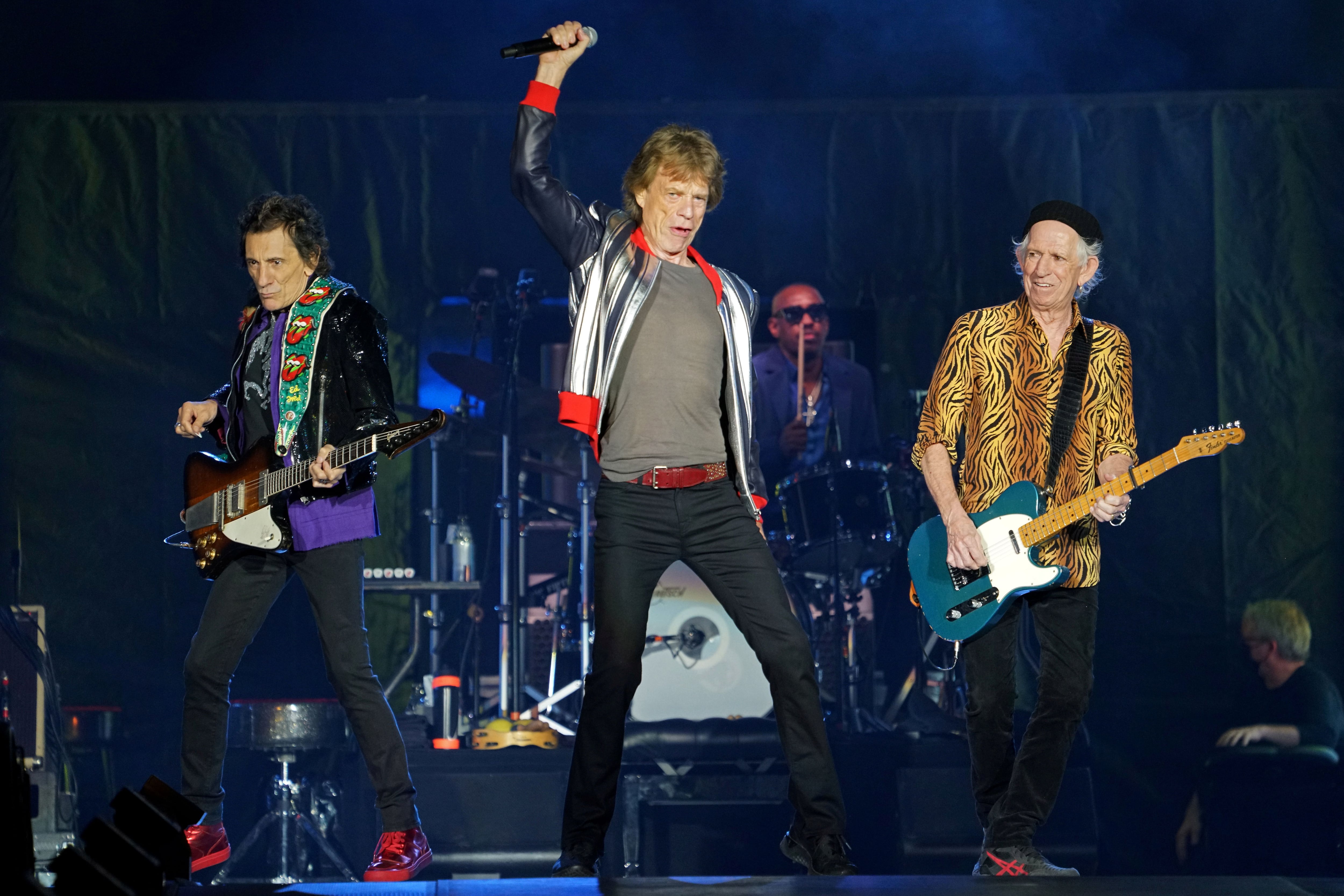 The Rolling Stones kick off their U.S. tour, a month after the death of drummer Charlie Watts, in St. Louis