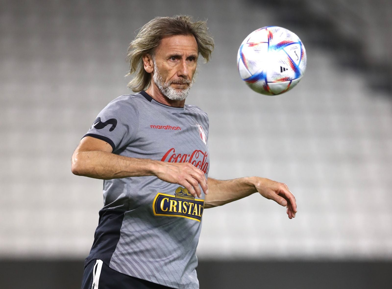 Ricardo Gareca dirige a la selección peruana desde 2015. FOTO: @SeleccionPeru