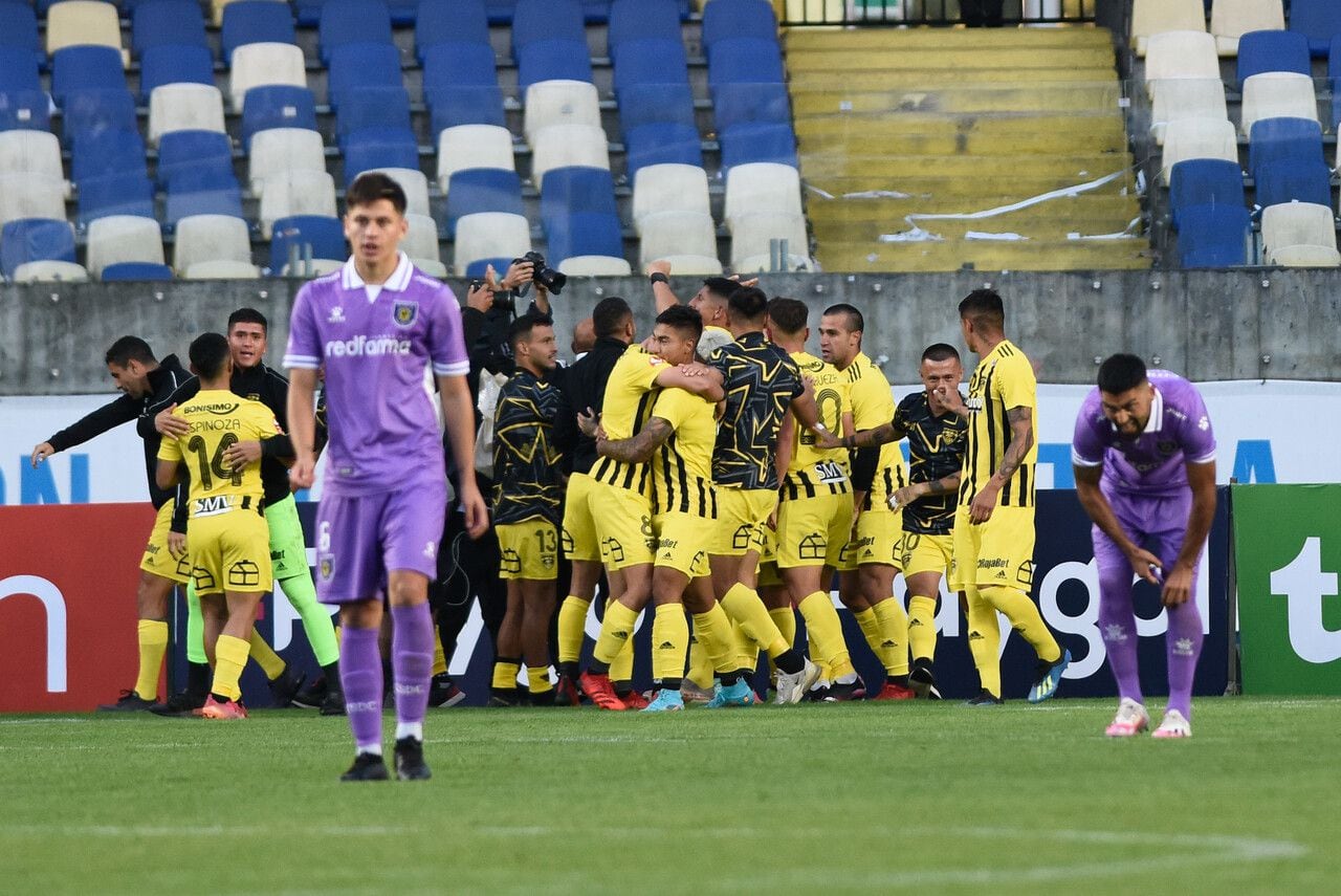 Fernández Vial ganó el clásico penquista por la Copa Chile 2022. FOTO: AGENCIAUNO