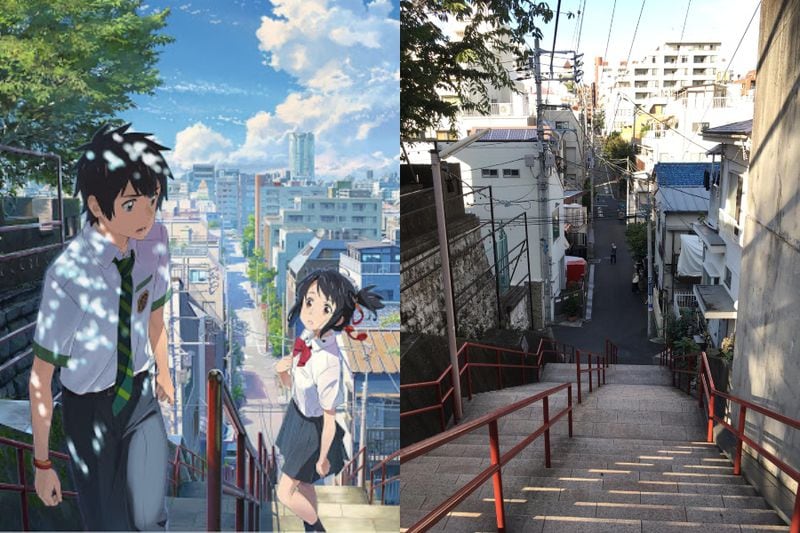 Anime Wallpaper  Kimi no na wa, Fondos para iphone, Paisaje en papel  pintado