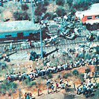 Más de mil pasajeros involucrados: este es el  peor accidente de tren en el país