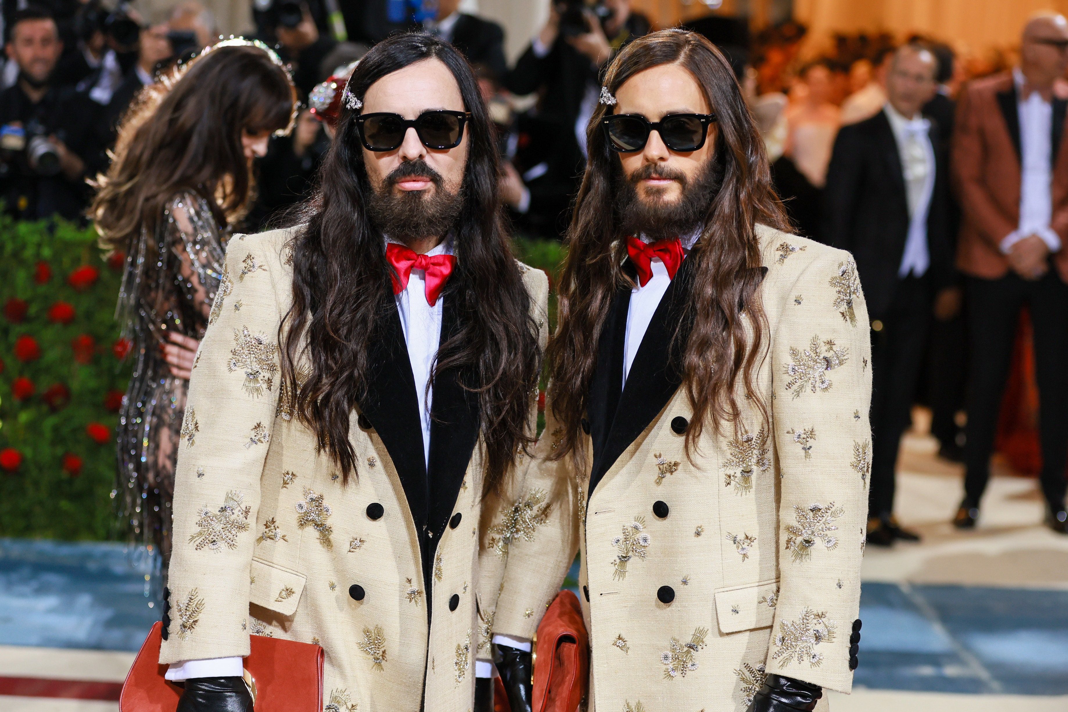 Alessandro Michele y Jared Leto