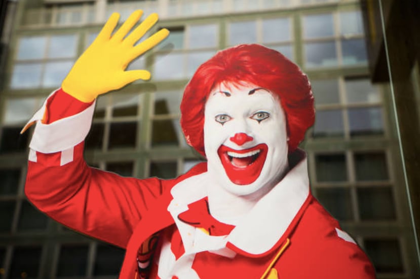 Ronald Mcdonald Payaso