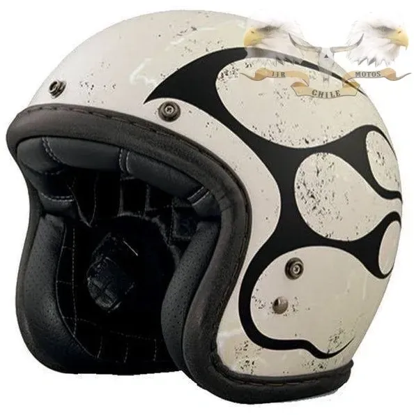 Casco de moto abierto Harley