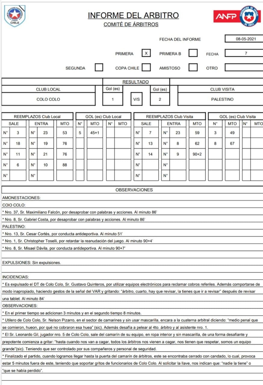 Informe Fernando Véjar