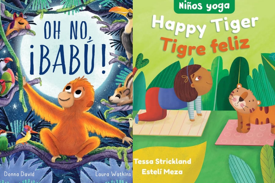 El Primer Libro de Lectura en Inglés para Niños: Bilingüe con