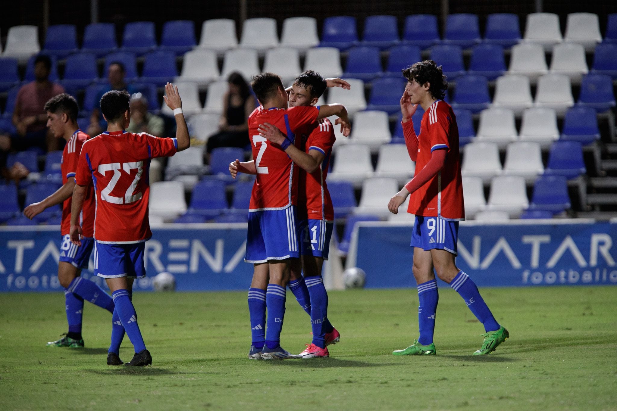 Selección chilena Sub 20 vs. Australia