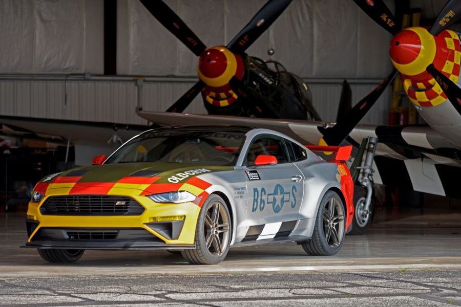 Ford homenajea a oficial de la Segunda Guerra con un Mustang muy