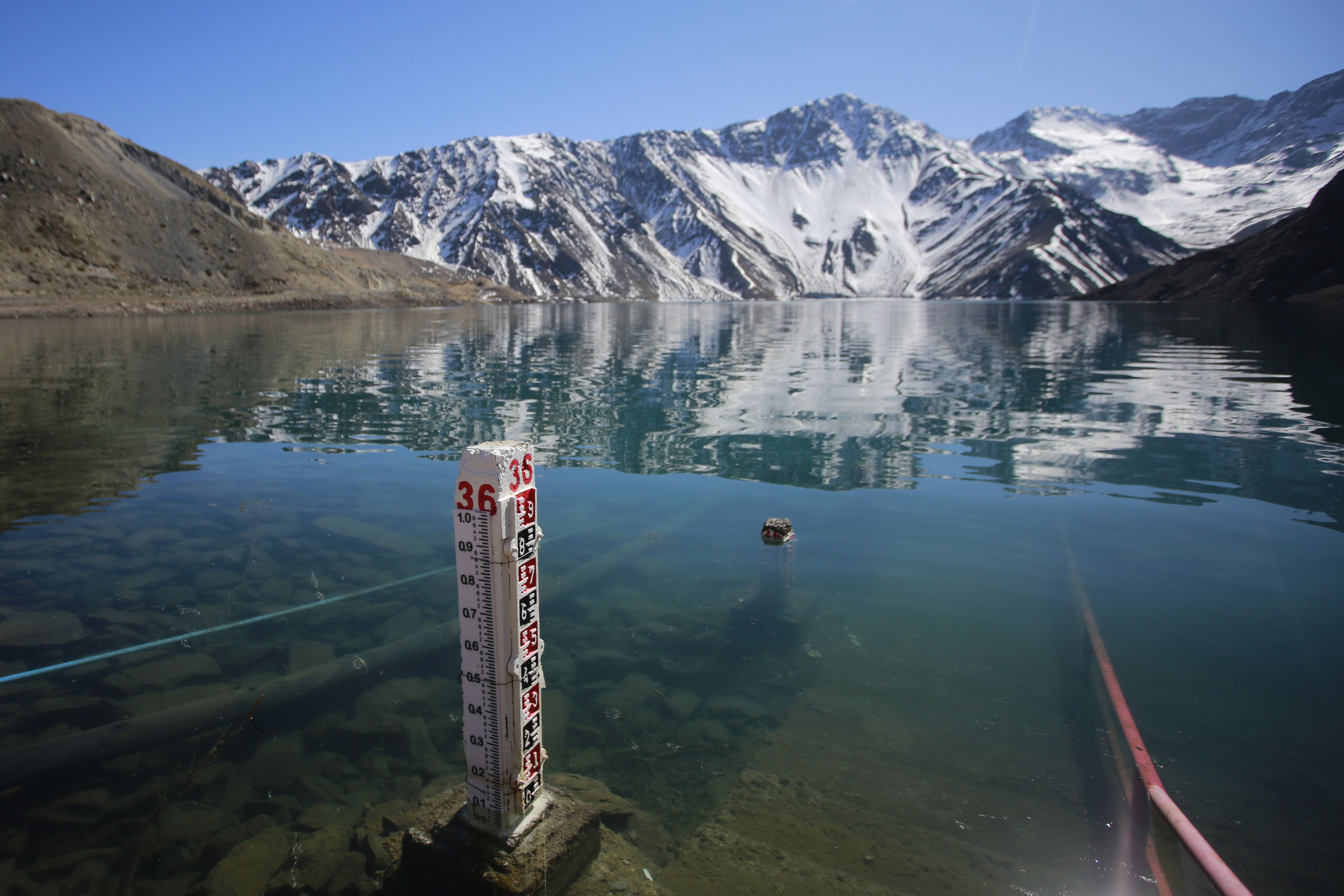 Embalse el Yeso alcanza volumen  superior a su volumen historico
