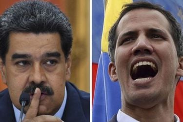 Maduro y Guaido