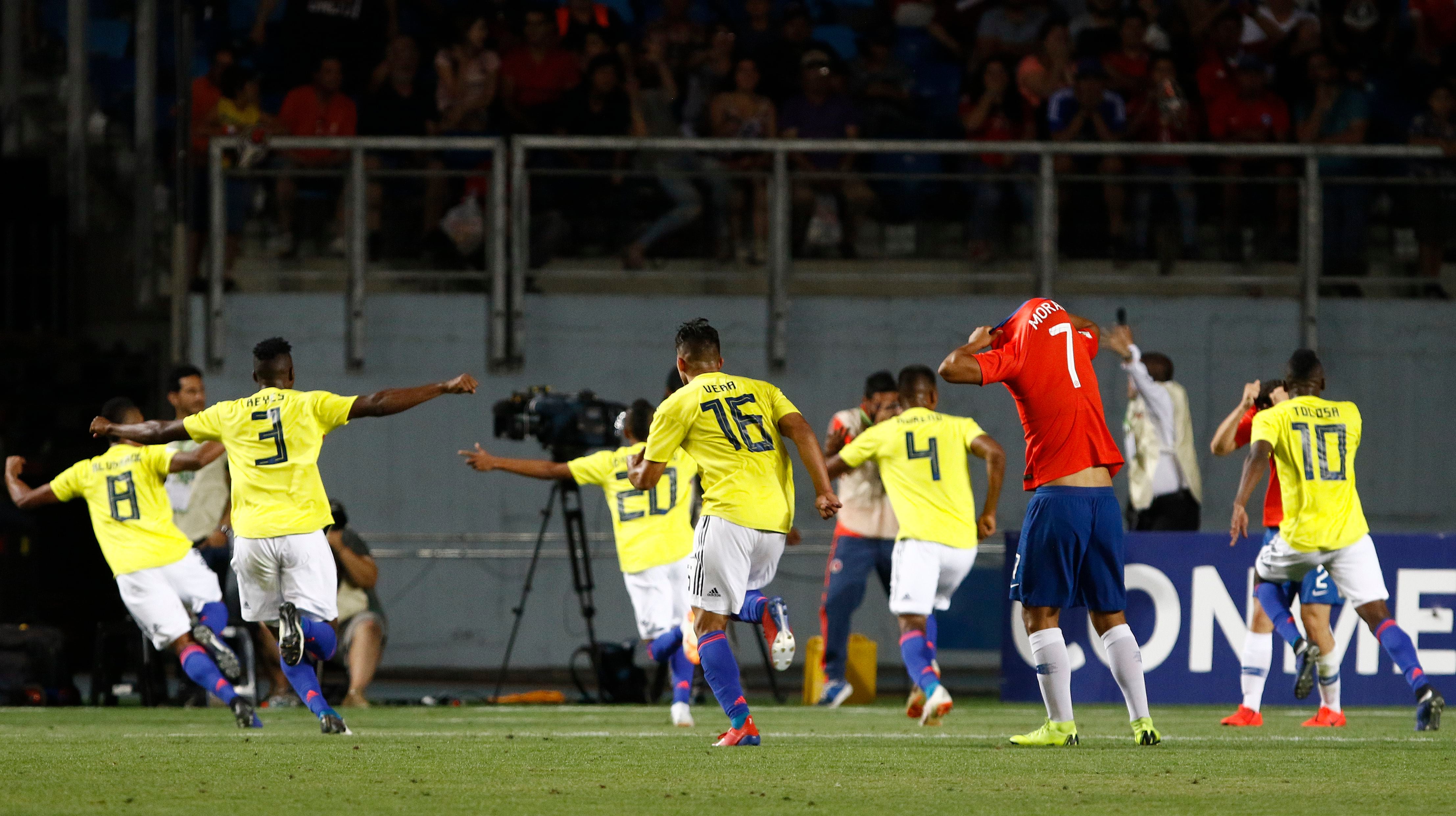 SUDAMERICANO SUB 20: Chile vs Colombia