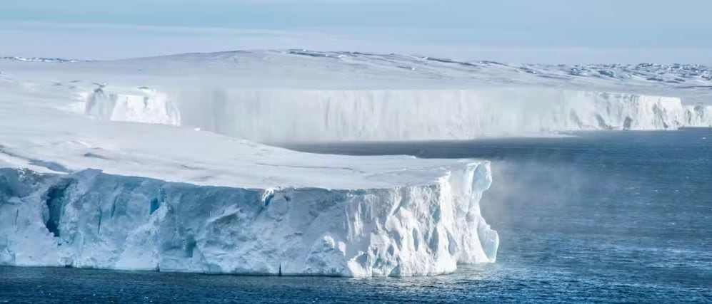 Glaciar derritiéndose