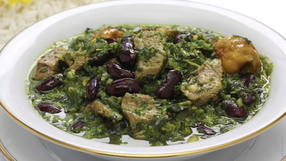 Ghormeh sabzi irán