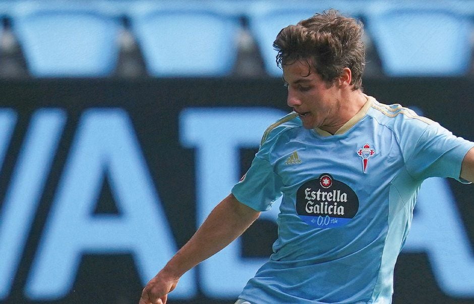 Clemente Montes, atacante del Celta B.