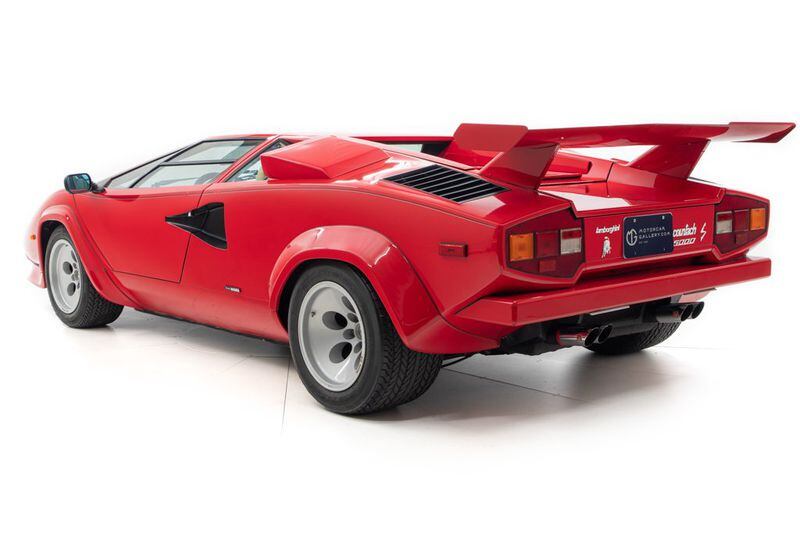 El antiguo Lamborghini Countach de Mario Andretti sale a la venta - La  Tercera