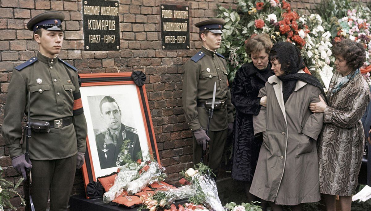 Funeral Vladimir Komarov