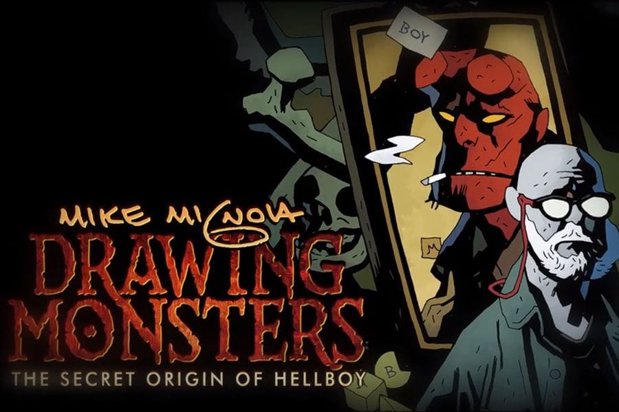 mike mignola drawing monsters