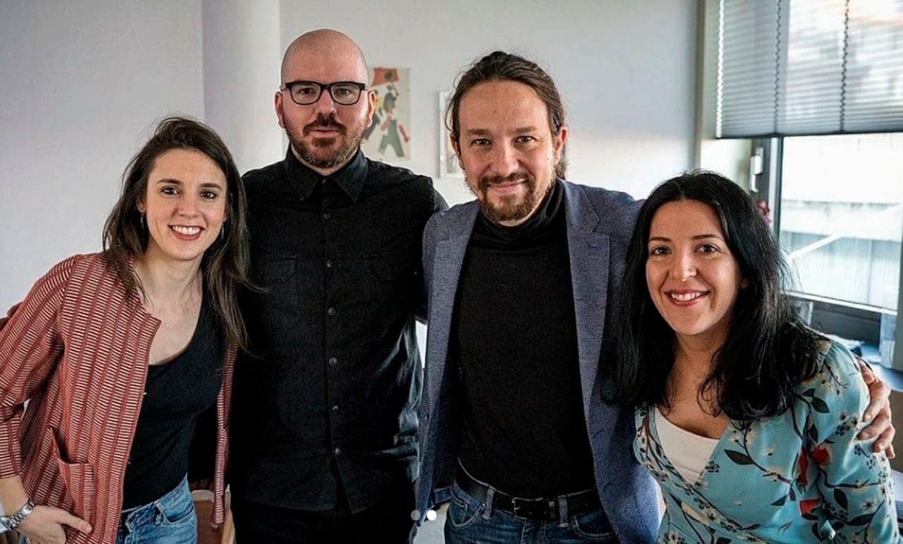 Giorgio Jackson Pablo Iglesias Irene Montero