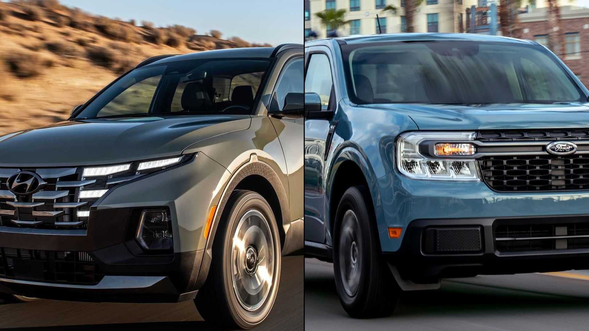 Ford Maverick vs Hyundai Santa Cruz: ¿Quién es quién en la nueva lucha de las camionetas compactas?