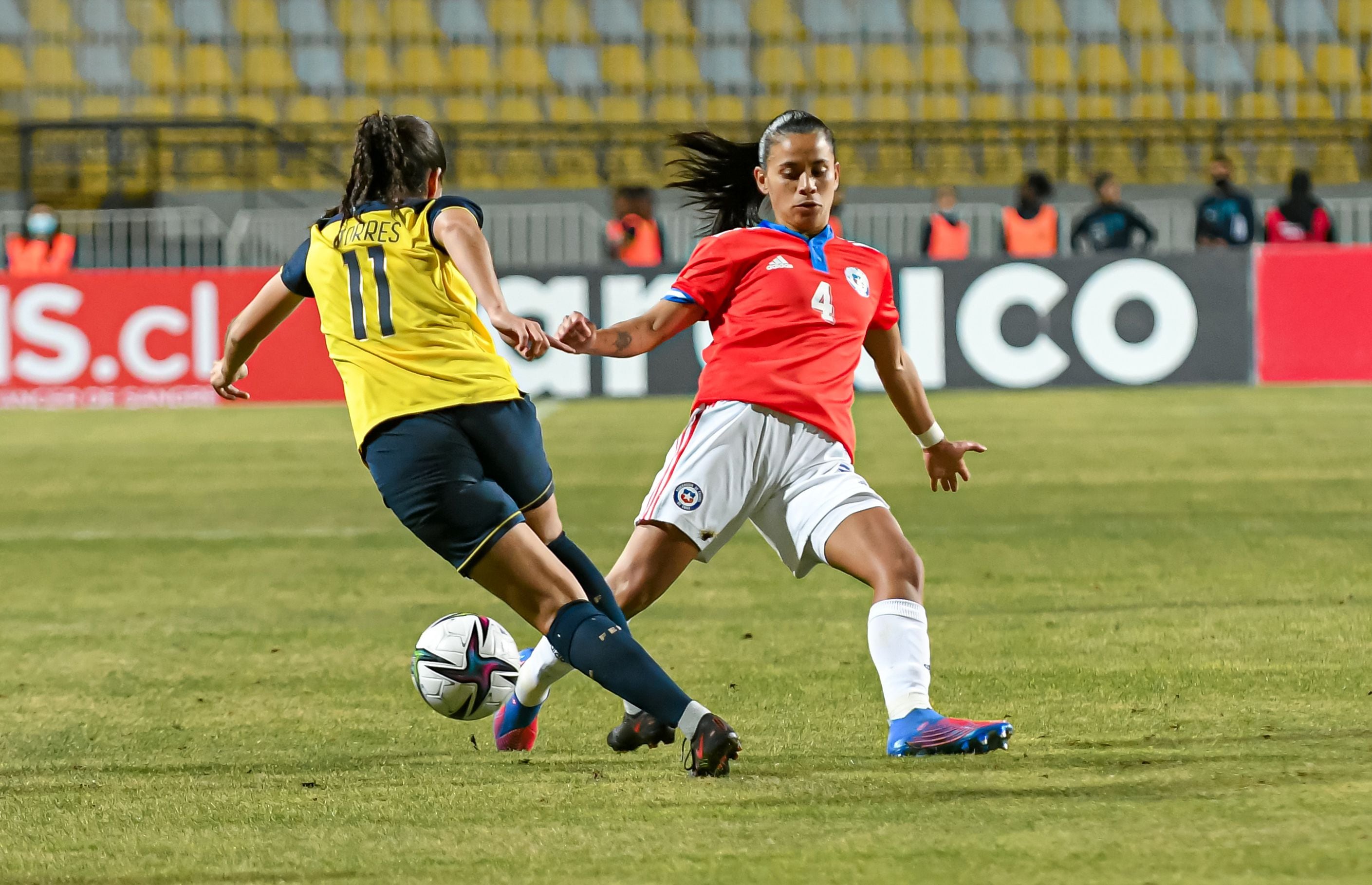 Fútbol femenino Chile vs Ecuador