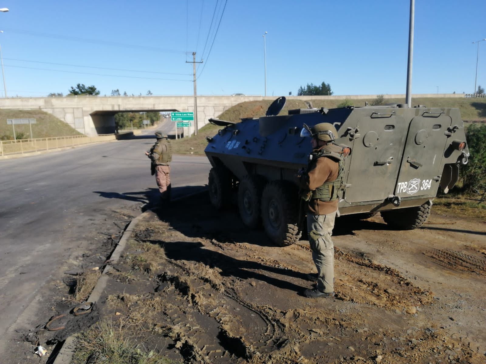 Carabineros Ruta 5 Sur