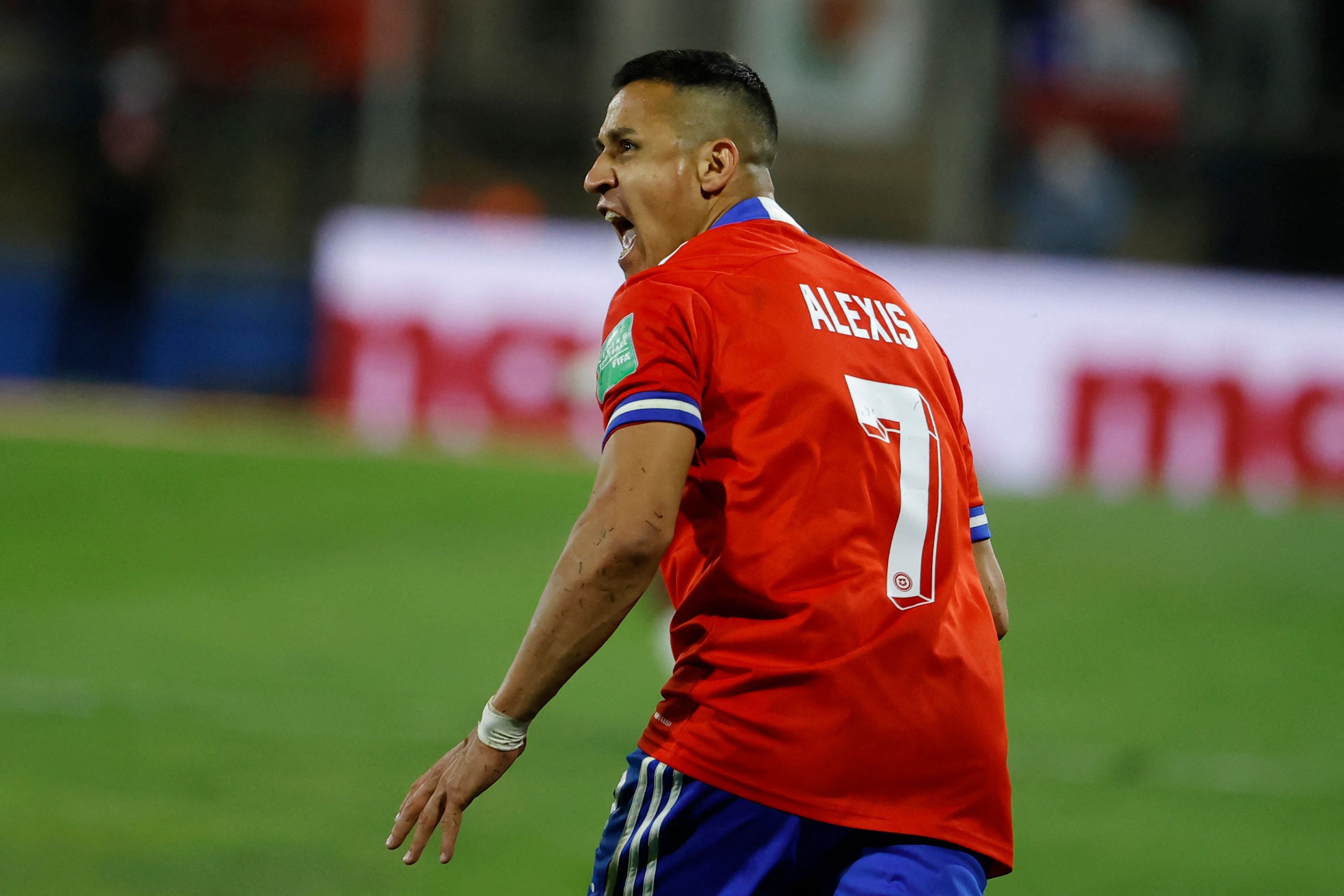 Alexis Sánchez, en un duelo por las Eliminatorias