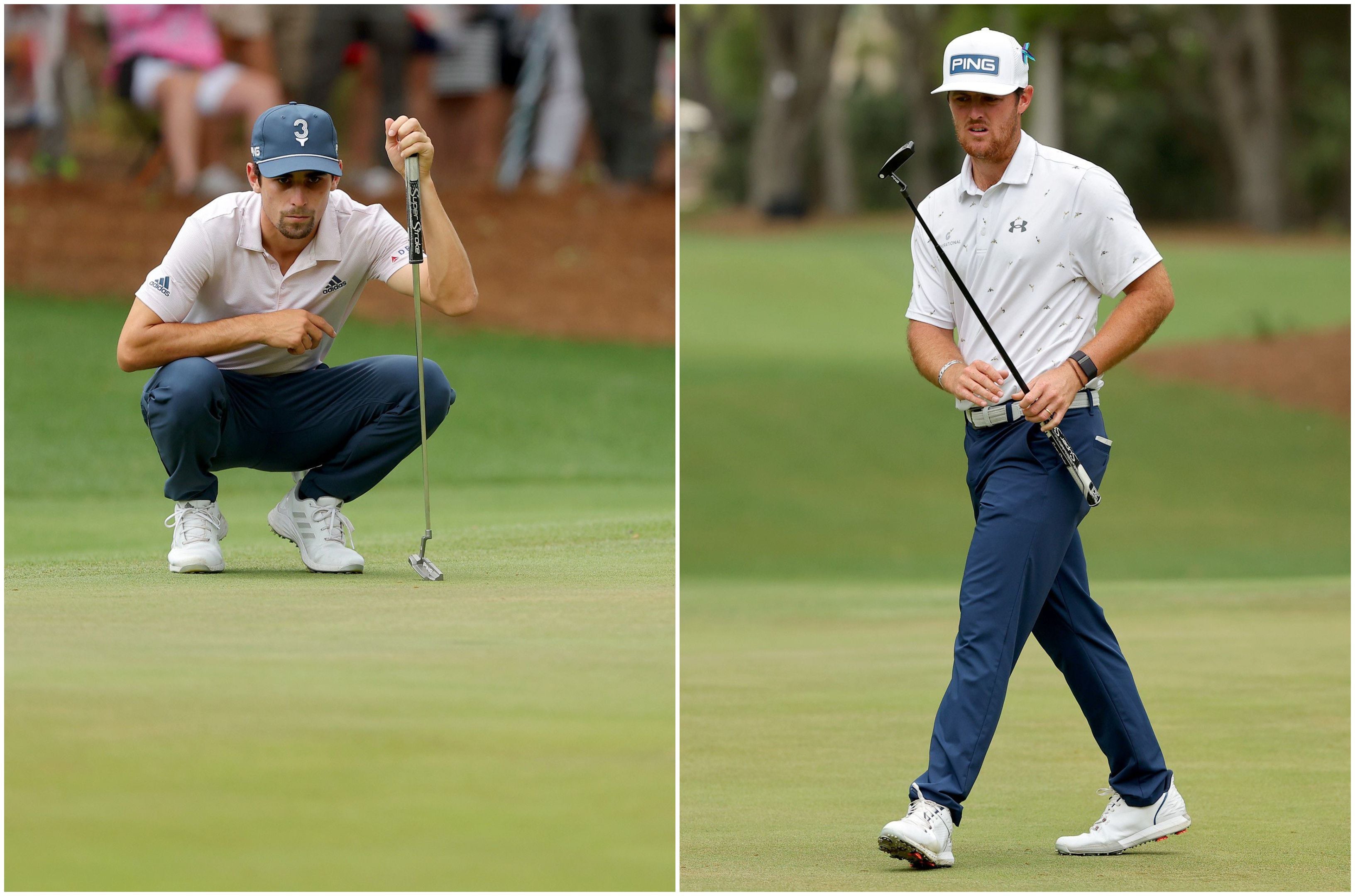 Niemann y Pereira, durante la tercera ronda del RBC Heritage.