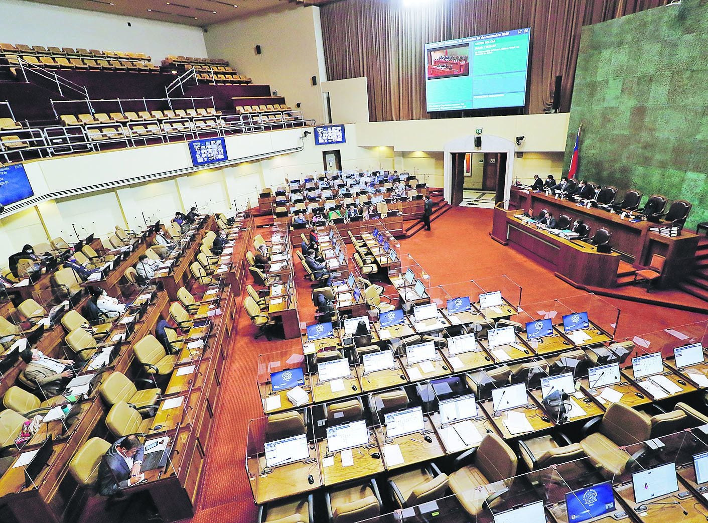 Sesion de la Camara de Diputados. 18/11/2020