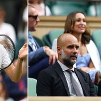 “Puedes venir a entrenarme cuando quieras”: el afectuoso momento entre Zverev y Guardiola en Wimbledon