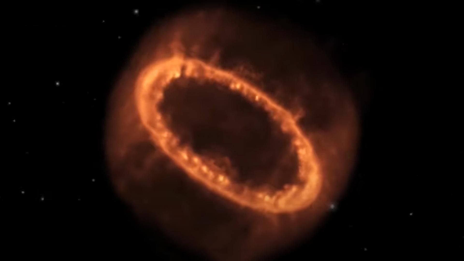 “Un entorno intergaláctico enrarecido”: Descubren misterioso anillo circular en galaxia vecina