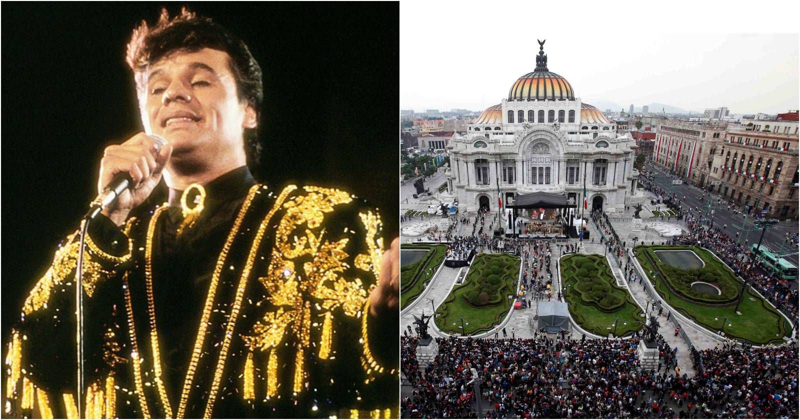 Juan Gabriel en el Palacio de Bellas Artes