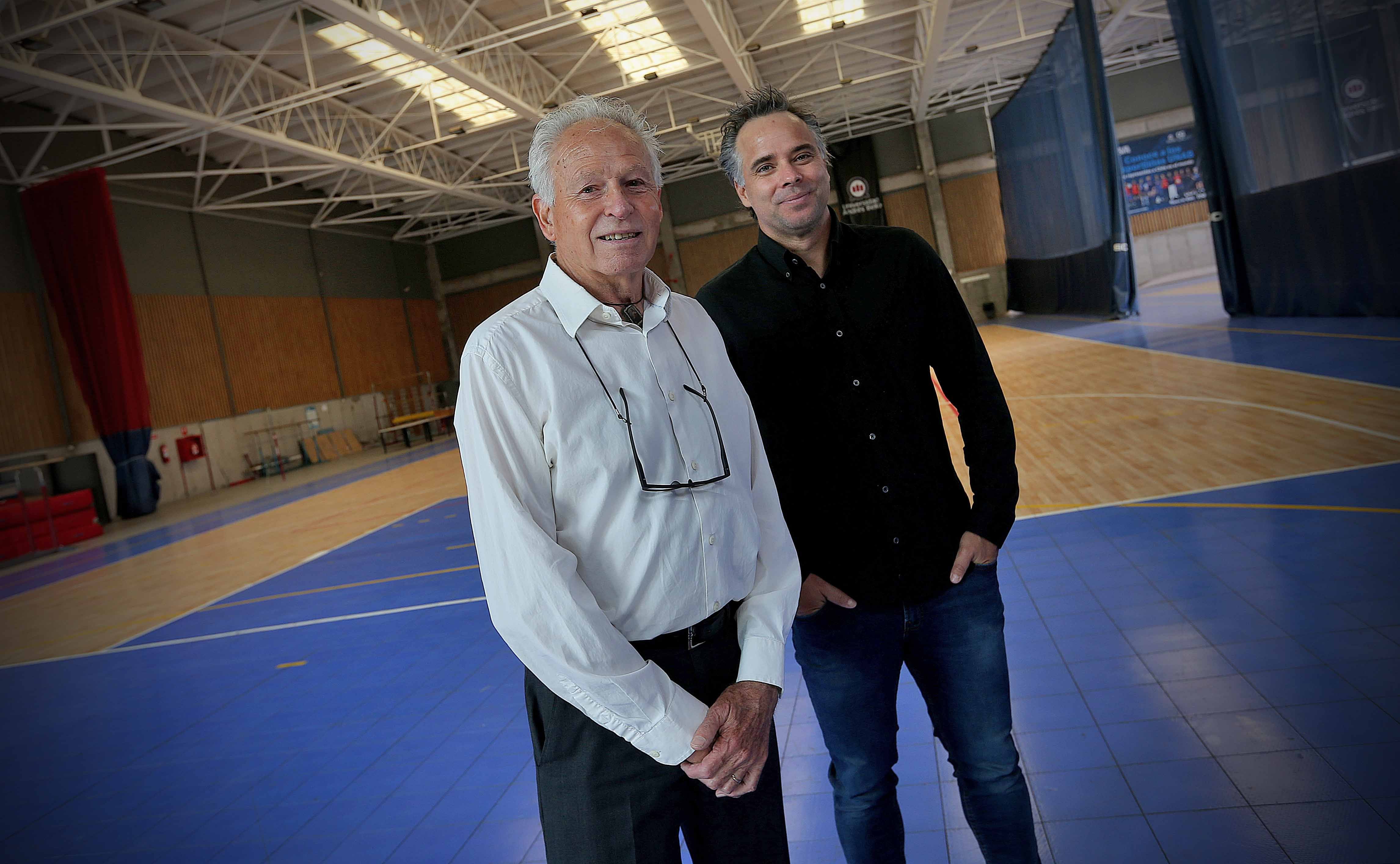 Jaime Fillol con Fernando Gonzalez