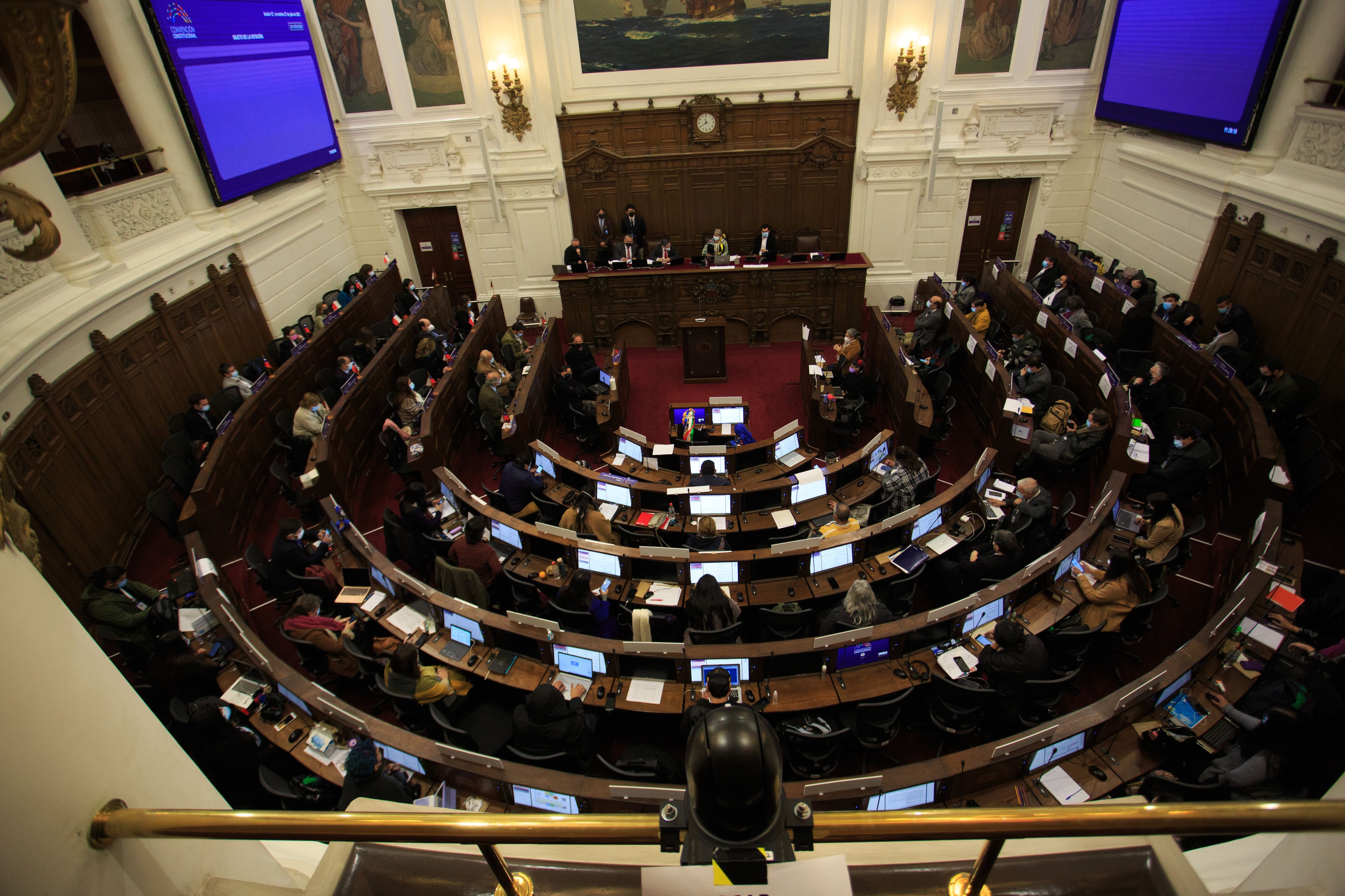 Sesión Convención Constitucional del 27 de Julio