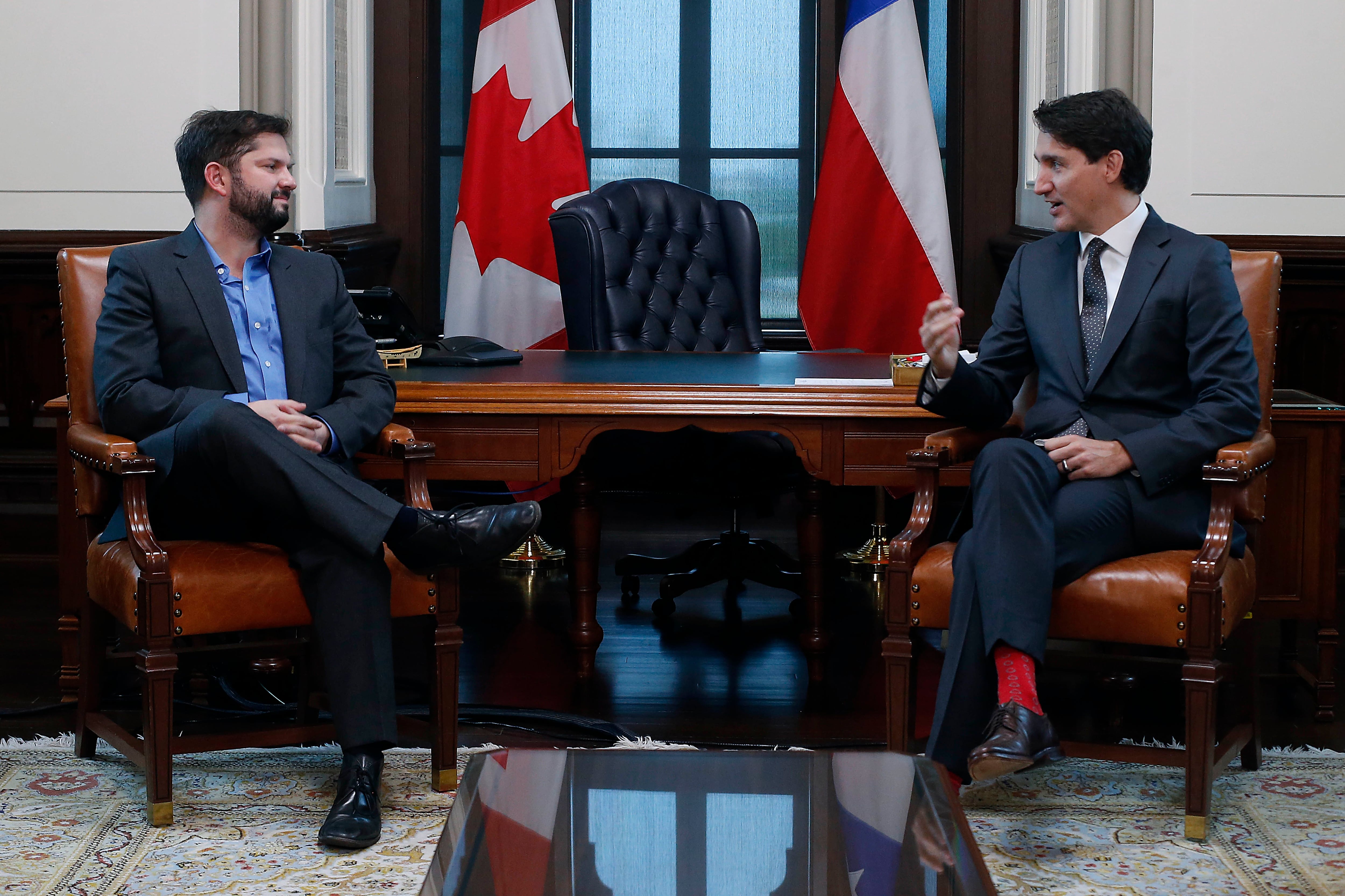 OTTAWA: Presidente Gabriel Boric sostiene una reunion Bilateral con Justin Trudeau