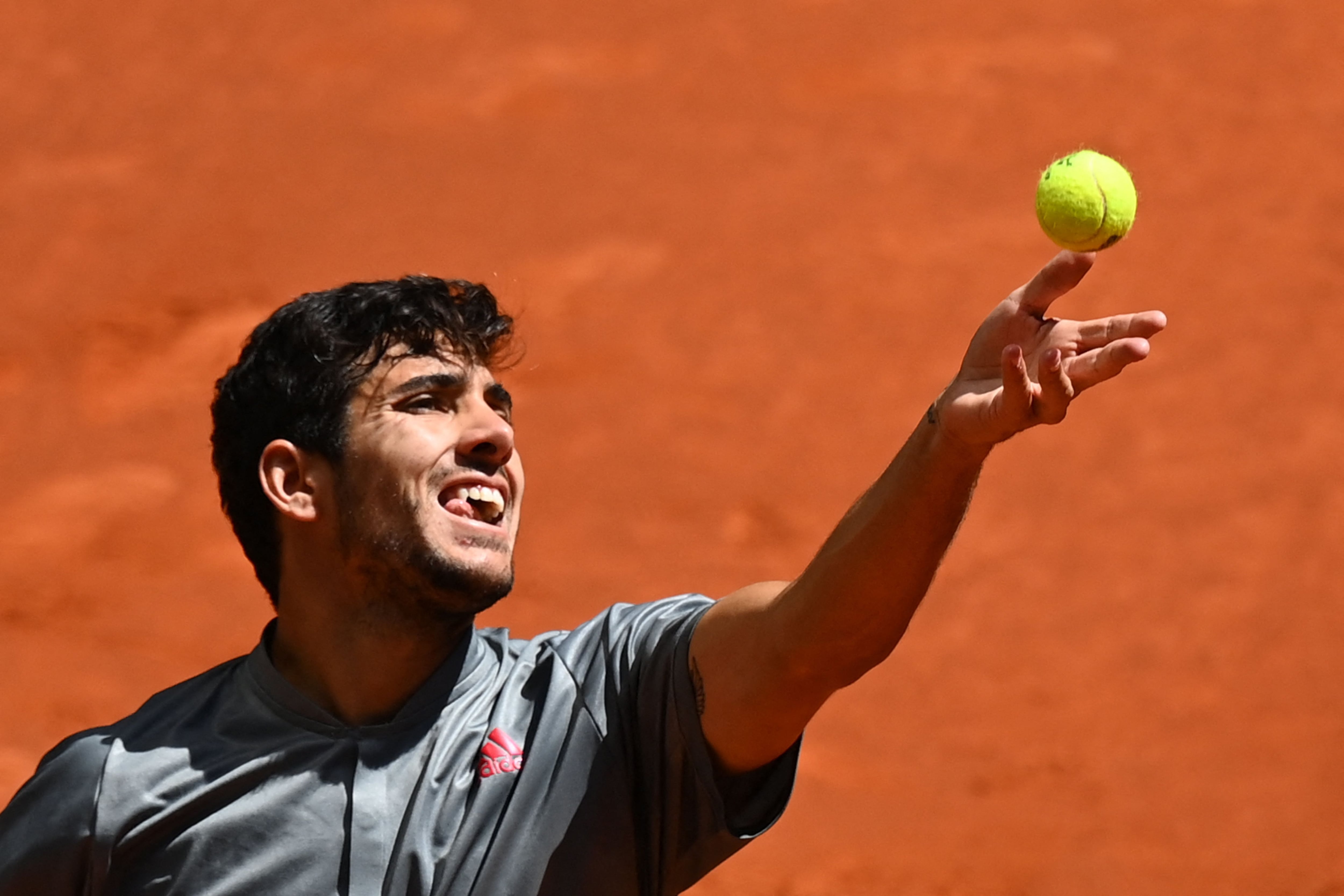 Chritian Garin valoró su victoria que le permitió avanzar a los cuartos de final del Masters 1000 de Madrid.