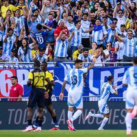 Argentina se impone con poco ante un deslucido Ecuador rumbo a la Copa América