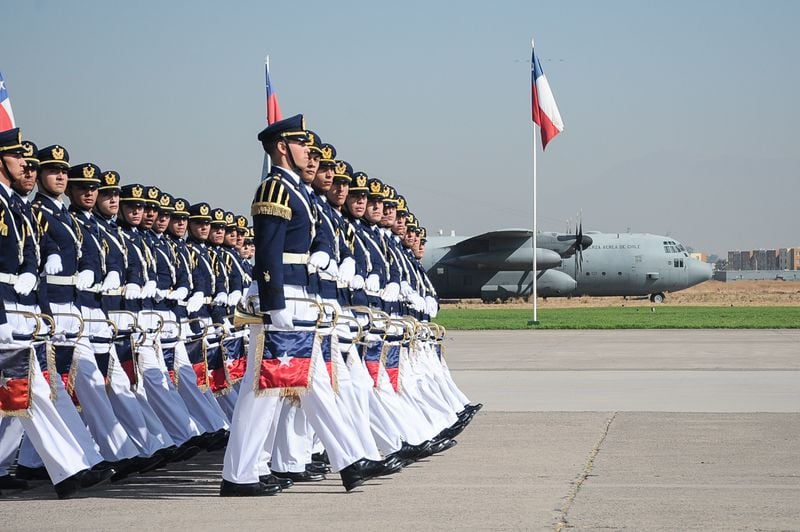 El Presidente de la República, Gabriel Boric Font, participa de la ceremonia del 94° aniversario de la Fuerza Aérea de Chile.